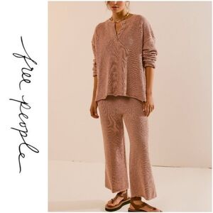 NWT Free People Hailee Sweater Set / Tuscany XS